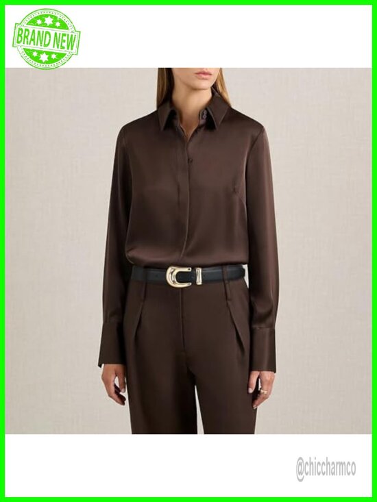 Genuine Leather Belt with Gold Buckle for Jeans Dresses Casual